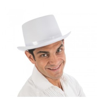 Chapeau haut de forme satiné 12 cm - Accessoire fête