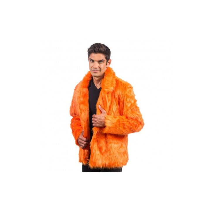 Manteau fausse fourrure - Costume adulte mixte