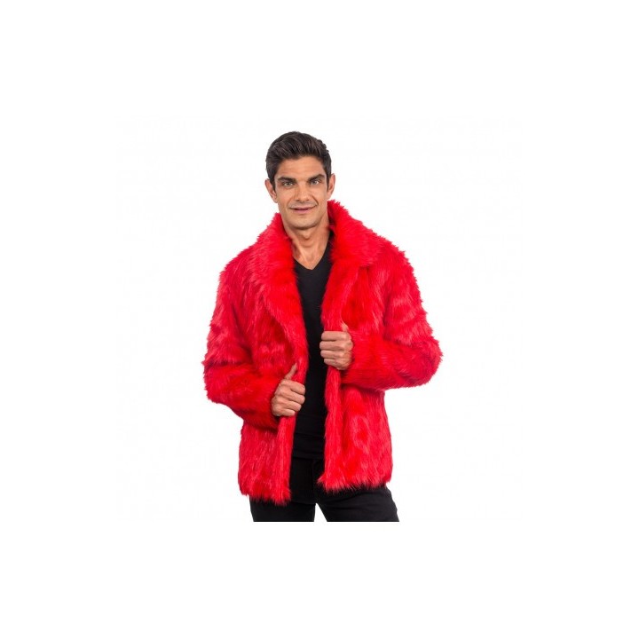 Manteau fausse fourrure - Costume adulte mixte