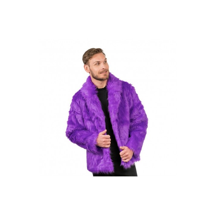 Manteau fausse fourrure - Costume adulte mixte