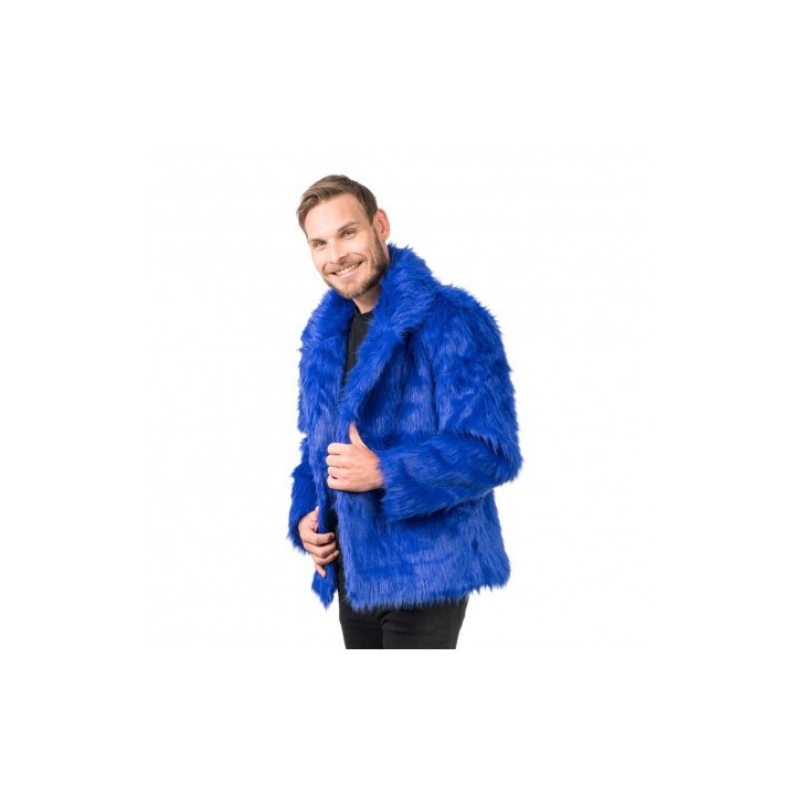 Manteau fausse fourrure - Costume adulte mixte