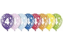 Ballon anniversaire 4 ans