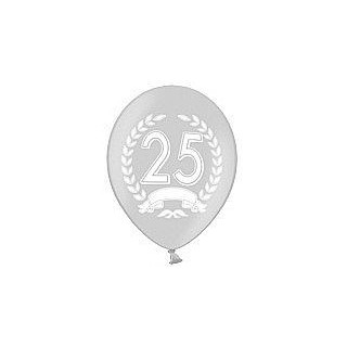 Ballons 25 ans de mariage x 6