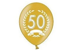 Ballons 50 ans de mariage x 6