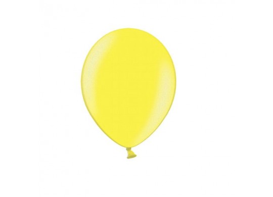 Ballon uni 27 cm standard jaune X 50