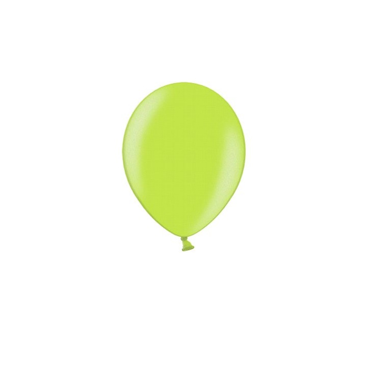 Ballon uni 27 cm standard vert pomme X 50