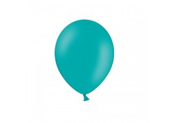 Ballon uni 27 cms standard turquoise X50