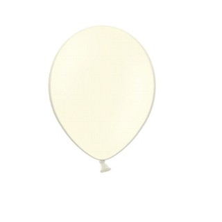 Ballon uni 27 cm standard vanille X50