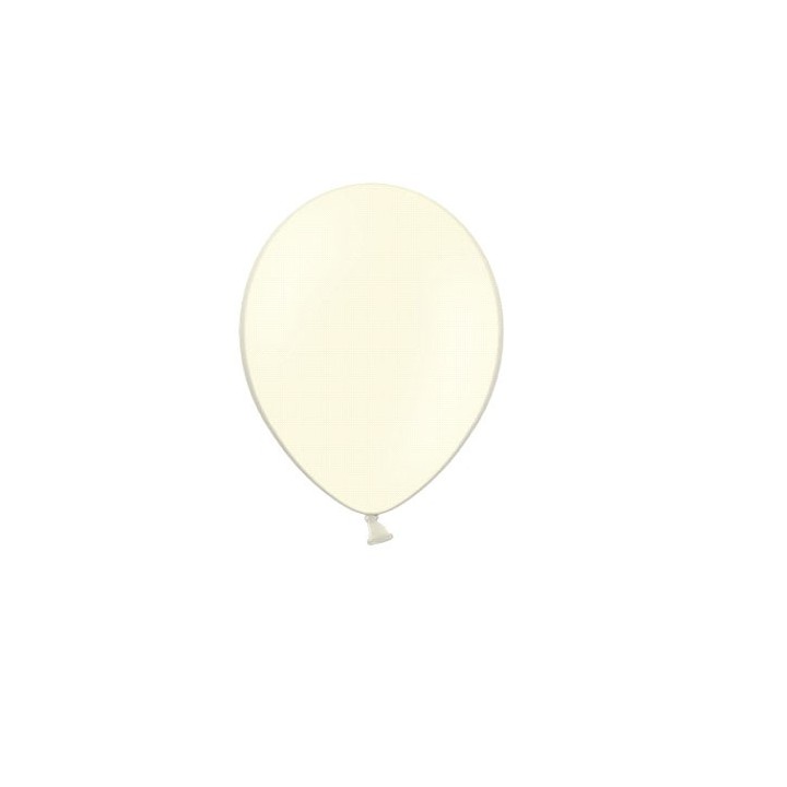 Ballon uni 27 cm standard vanille X50