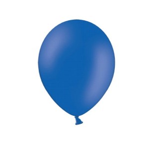 Ballon uni 27 cm standard bleu marine X50