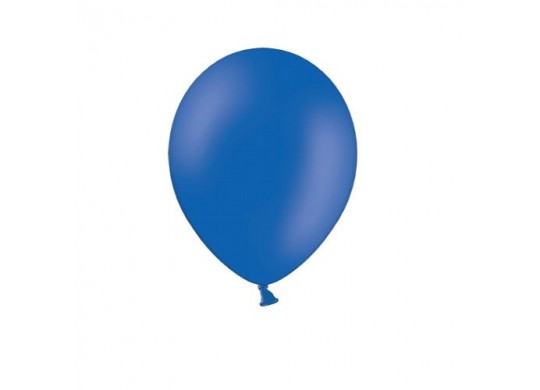 Ballon uni 27 cm standard bleu marine X50