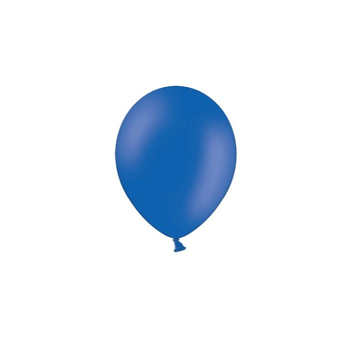 Ballon uni 27 cm standard bleu marine X50