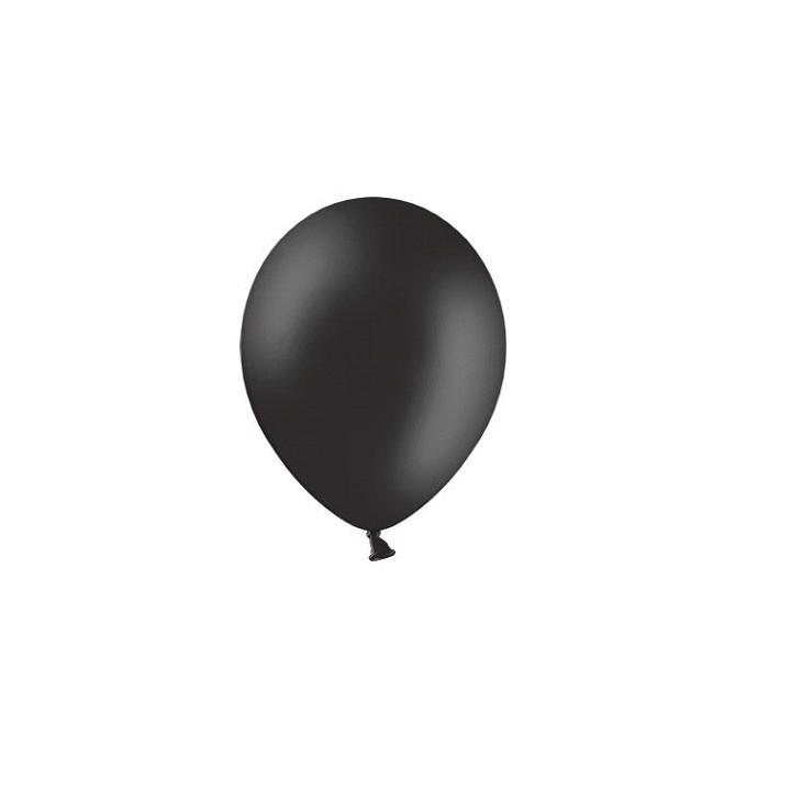 Ballon uni 27 cm standard noir X50
