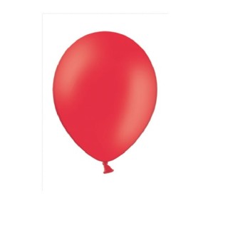 Ballon uni 27 cm standard rouge X50