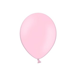 Ballon uni 27 cm métallisé rose x50