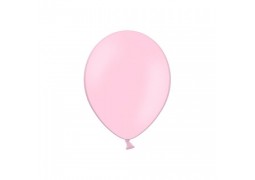 Ballon uni 27 cm métallisé rose x50