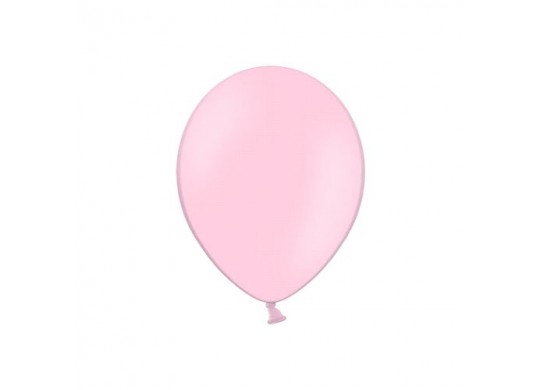 Ballon uni 27 cm métallisé rose x50