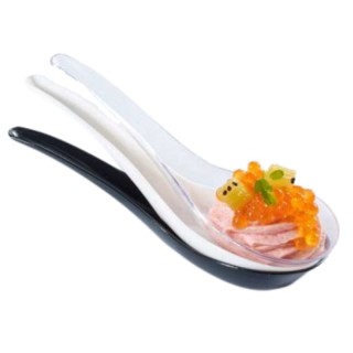 Cuillères chinoises cristal - Dégustation buffet cocktail