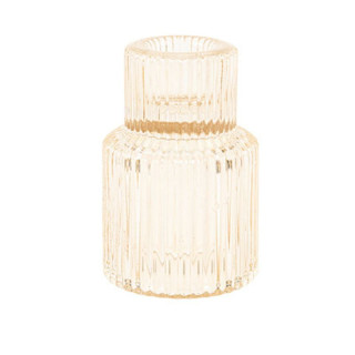 Bougeoir double Antonio réversible - Chauffe-plat ou chandelle