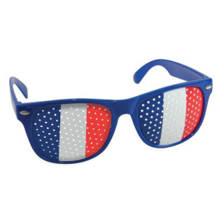 Lunettes supporters France - Accessoire Coupe du Monde football