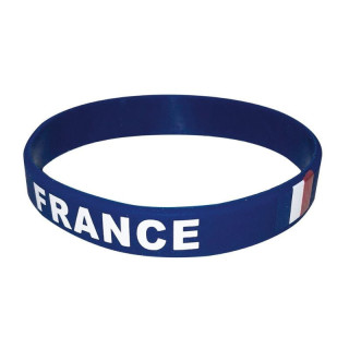 Bracelet souple bleu/blanc/rouge