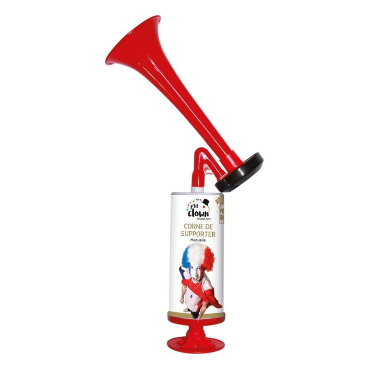 Corne de supporter manuelle - Accessoire ambiance match