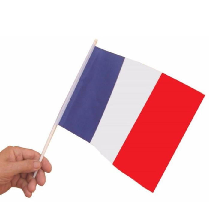 Drapeaux France x10 - Décoration supporter événement sportif
