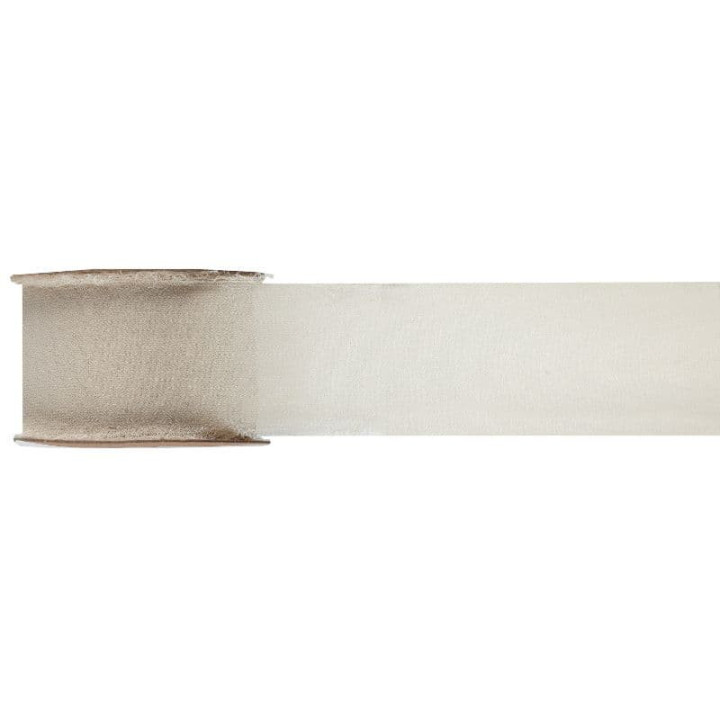 Ruban crêpe 4 cm x 5 m - Finition décoration baptême et mariage