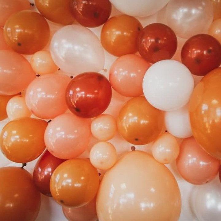 Toile en maille mur de ballons - Support décoration événement