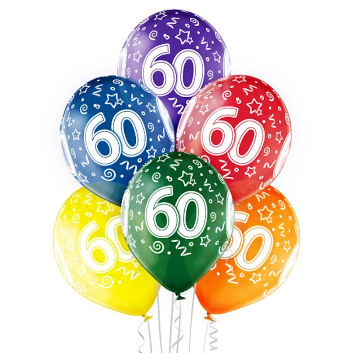 Ballons anniversaire chiffres - Décoration fête âge