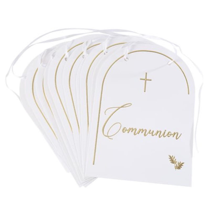 Guirlande fanions communion Pureté 1,3 m - Décoration cérémonie