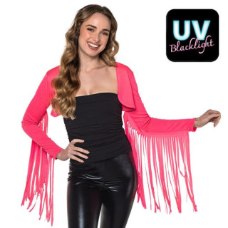 Costume adulte femme boléro franges