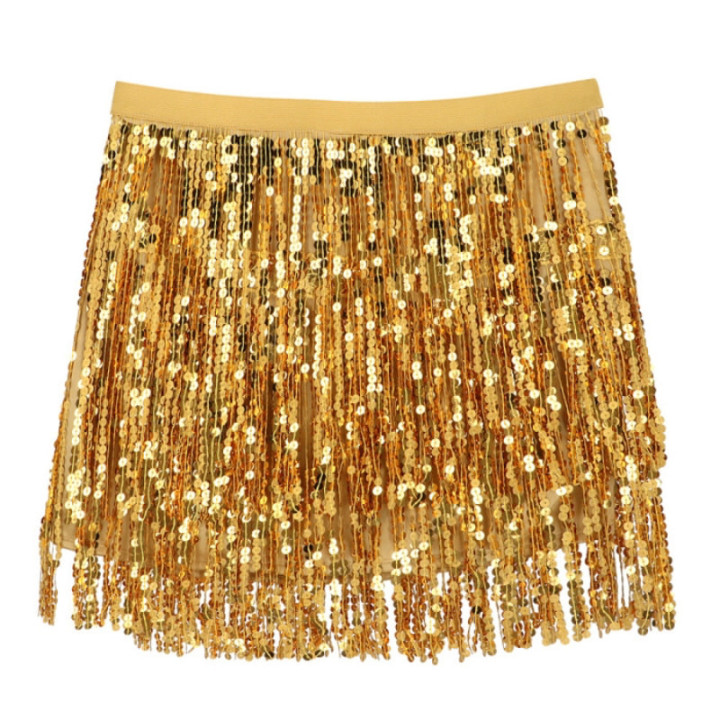 Mini jupe sequins femme M/L - Costume soirée et festival