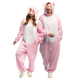 Combinaison cochon adulte - Costume fête et carnaval