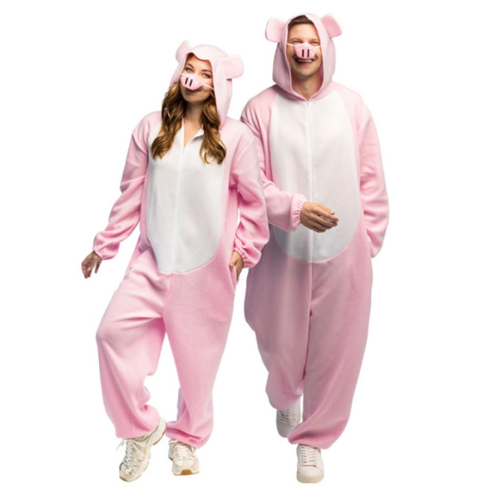 Combinaison cochon adulte - Costume fête et carnaval