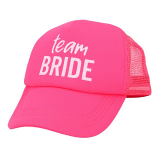 Casquette Team Bride rose - EVJF