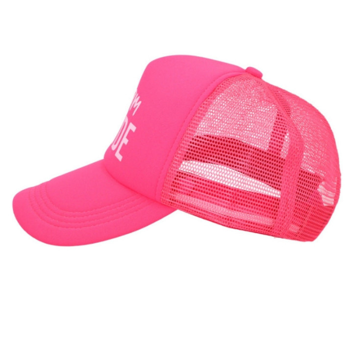 Casquette Team Bride rose - EVJF