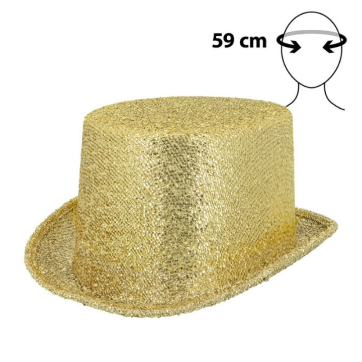 Chapeau Showtime pailleté - fête