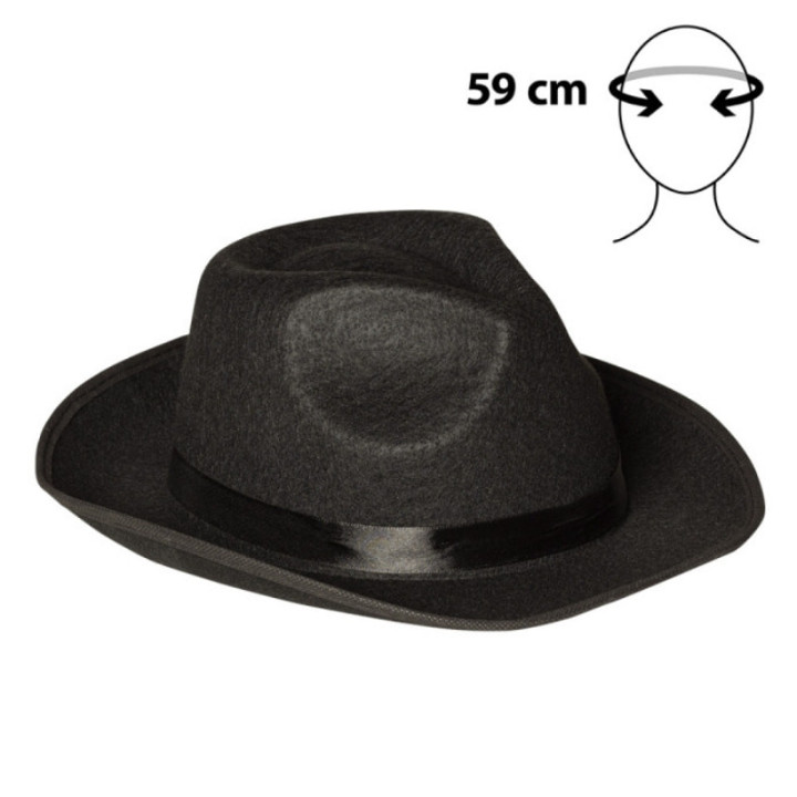 Chapeau Al Capone - Déguisement - Articles de fête