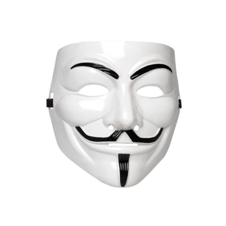 Masque adulte rigide Anonymous - Accessoire déguisement