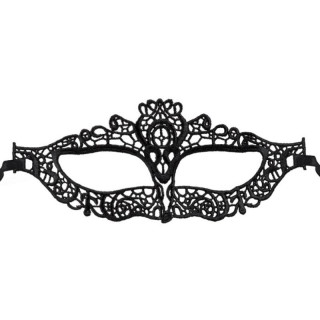 Loup dentelle noire - Accessoire déguisement