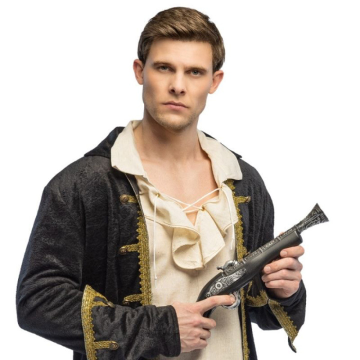 Pistolet pirate 42 cm - Accessoire déguisement pirate