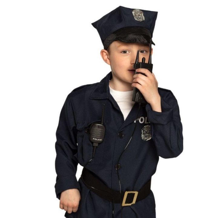 Talkie-walkie police - Accessoire déguisement policier