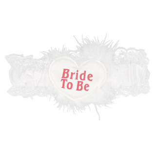 Jarretière Bride to be - accessoire EVJF mariée