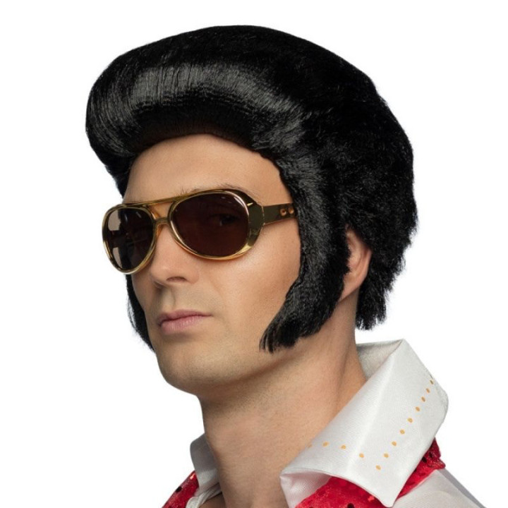 Lunettes Elvis or – Accessoire déguisement