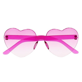 Lunettes cœur festival - accessoire fête