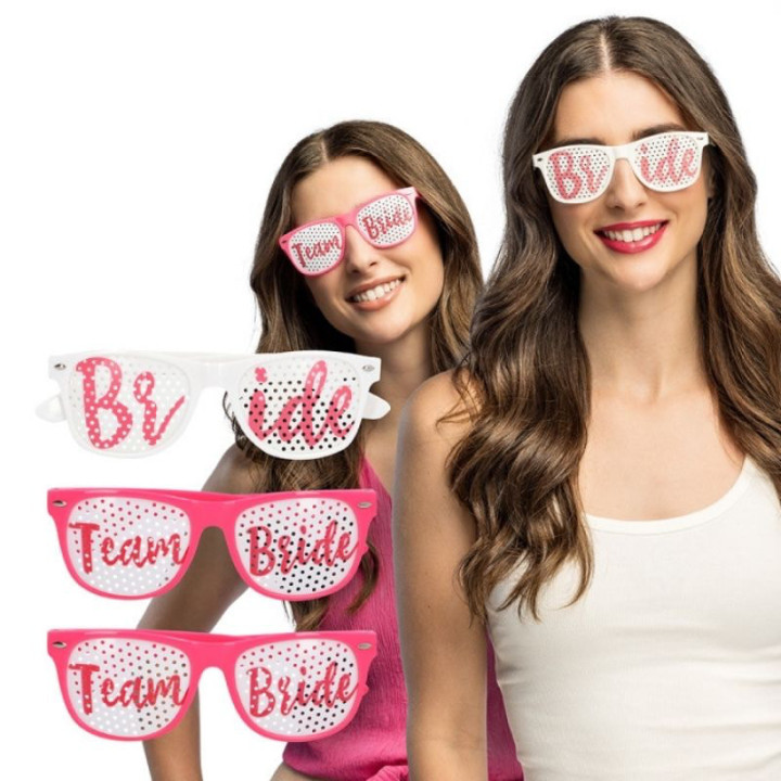 Lunettes Bride Team Bride x3 - Accessoire EVJF