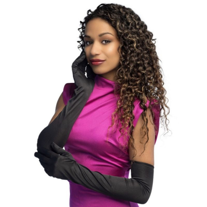 Gants longs 59 cm - Accessoire costume