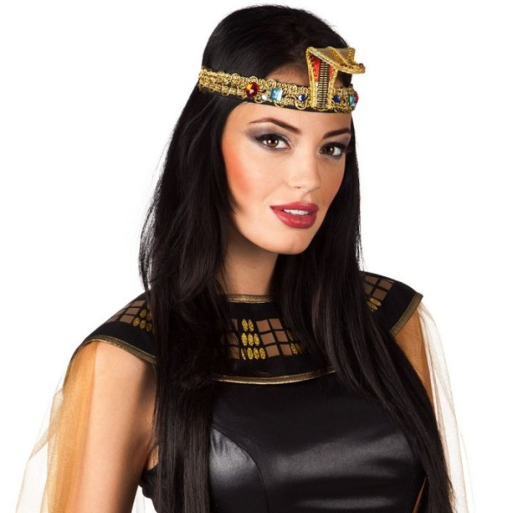 Bandeau égyptien or serpent - Accessoire déguisement