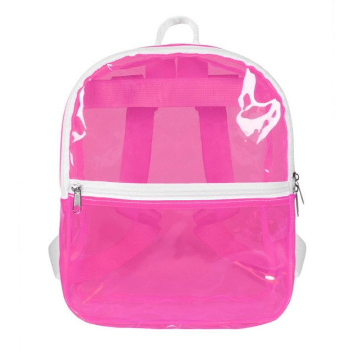Sac à dos transparent coloré - Festival